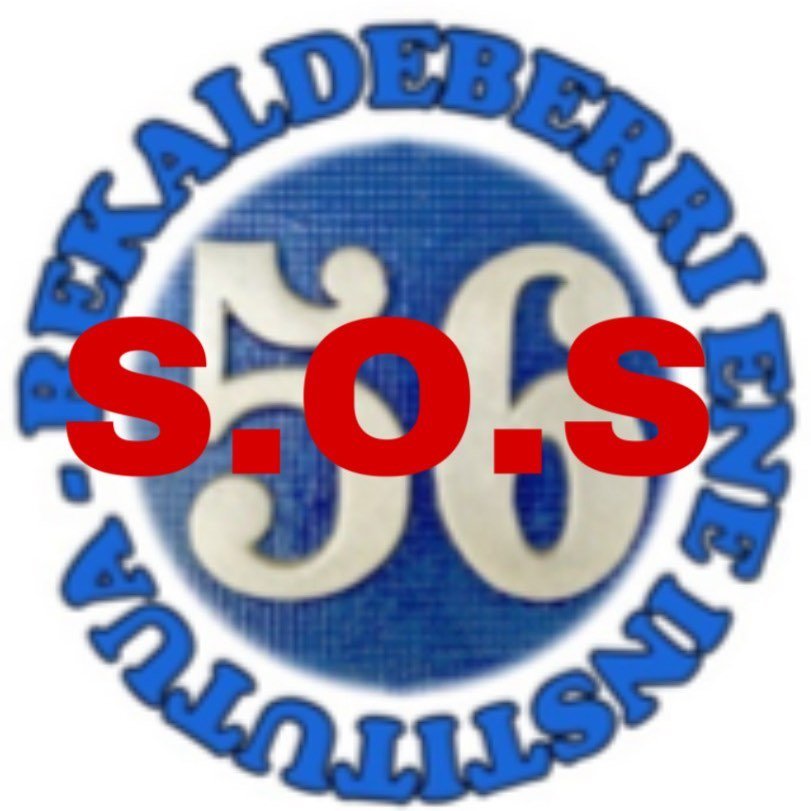 SOS Rekaldeberri taldearen logoa